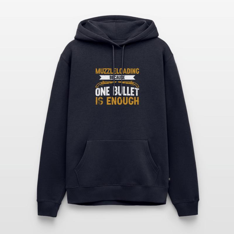 Vorderlader Muzzleloader Muzzle Loading Men’s Premium Organic Hoodie
