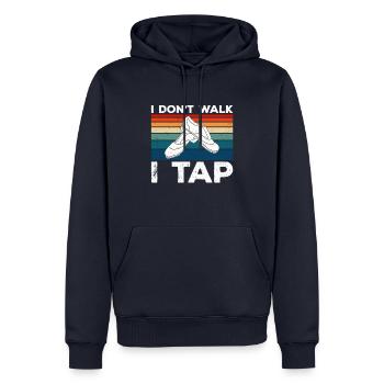 Stepptanz Stepptanzen Stepptänzer - Männer Premium Bio Hoodie - Navy - Vorne - Nico (187cm)
