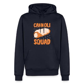 Cannoli Cannolo - Männer Premium Bio Hoodie - Navy - Vorne - Nico (187cm)