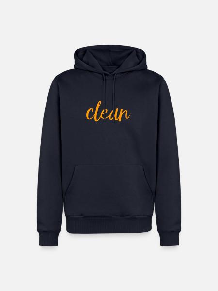 Drogen hinter sich lassen - Männer Premium Bio Hoodie - Navy