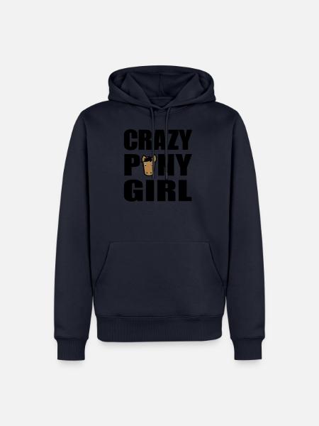 pony - Men’s Premium Organic Hoodie - navy