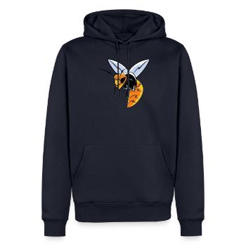 Insect wasp - Men’s Premium Organic Hoodie - navy - Front - Nico (187cm)