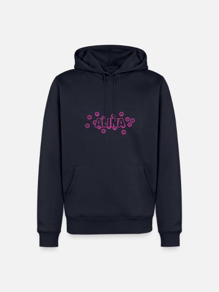 Alina as Alina - Men’s Premium Organic Hoodie - navy
