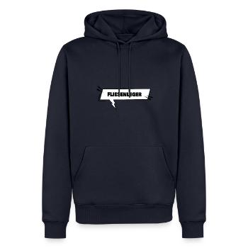 Tilers as education - Men’s Premium Organic Hoodie - navy - Front - Nico (187cm)