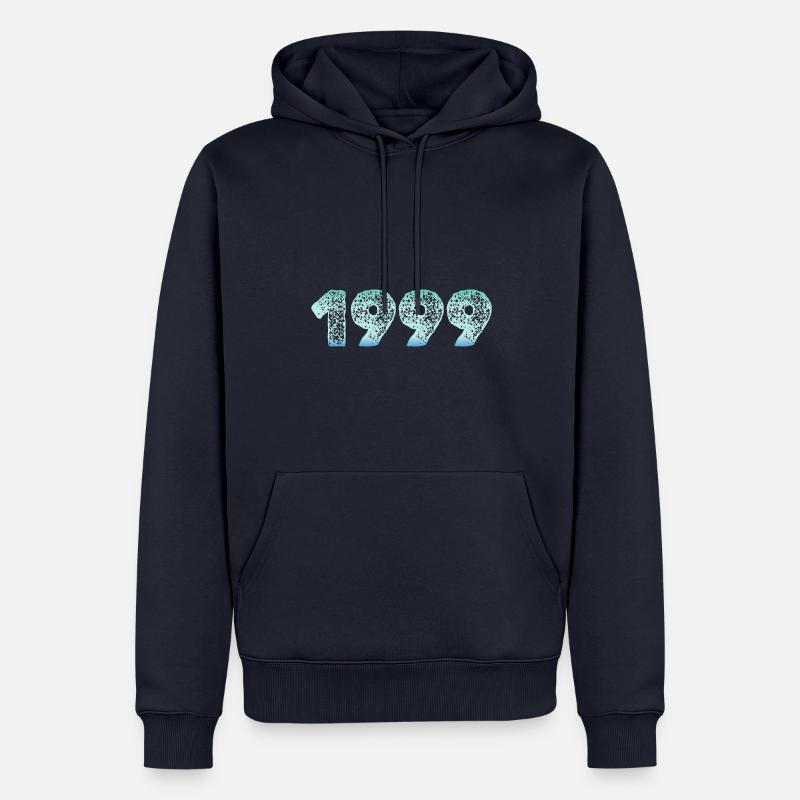 1999 - Männer Premium Bio Hoodie - Navy