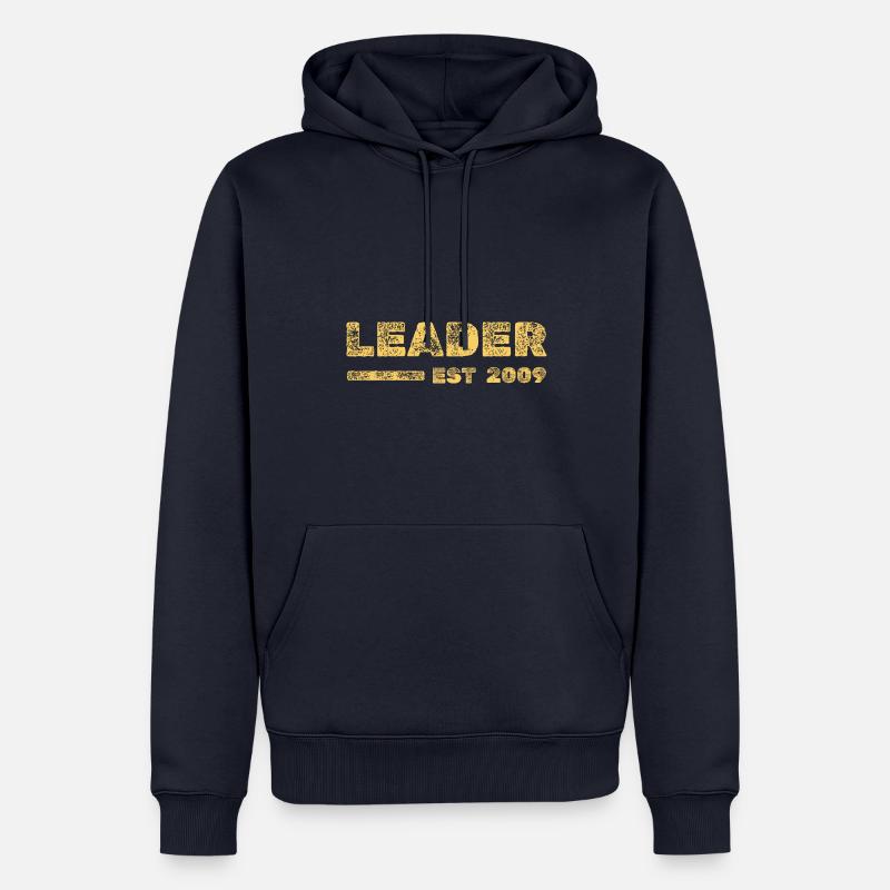 Leader 2009 - Männer Premium Bio Hoodie - Navy