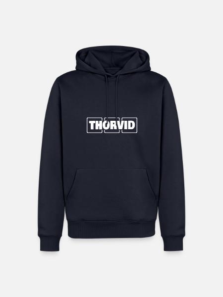 Cadeau pour Thorvid - Sweat à capuche Premium bio Homme - bleu marine