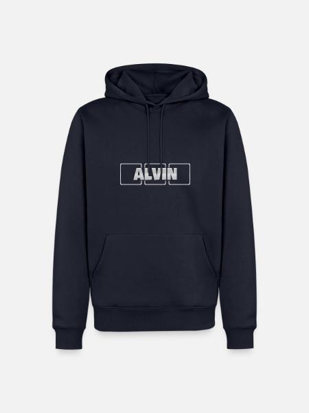Alvin als Geschenkidee - Männer Premium Bio Hoodie - Navy