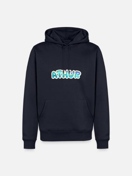 Job Athur - Men’s Premium Organic Hoodie - navy
