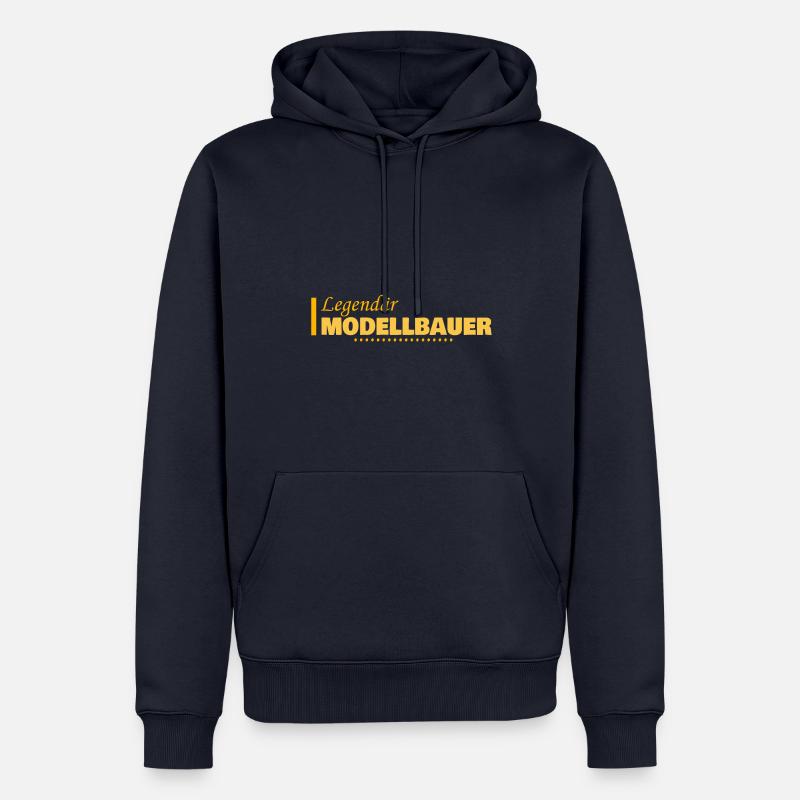 Beruf Modellbauer - Männer Premium Bio Hoodie - Navy