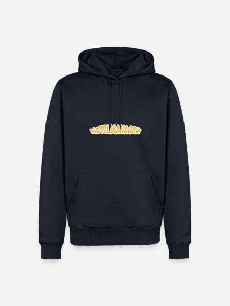 Job Hotel Manager - Men’s Premium Organic Hoodie - navy