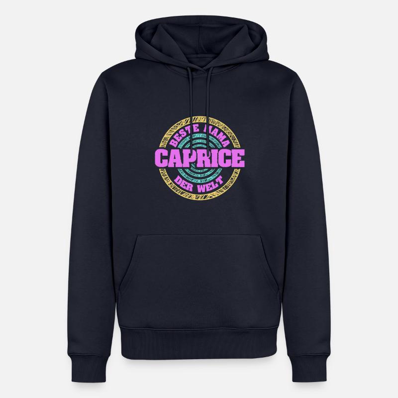 Mutter Caprice - Männer Premium Bio Hoodie - Navy