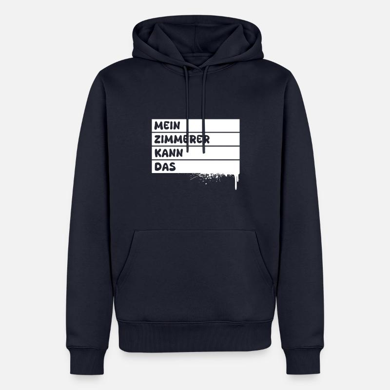 Zimmerer - Männer Premium Bio Hoodie - Navy