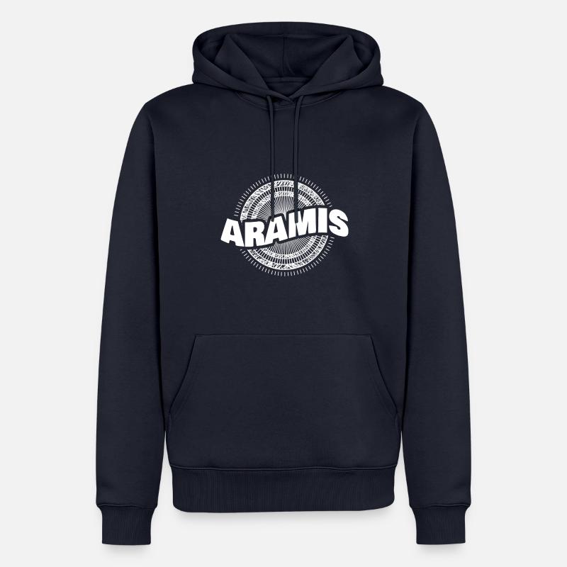 Geschenkidee Aramis - Männer Premium Bio Hoodie - Navy
