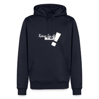 Gift for Milia - Men’s Premium Organic Hoodie - navy - Front - Nico (187cm)