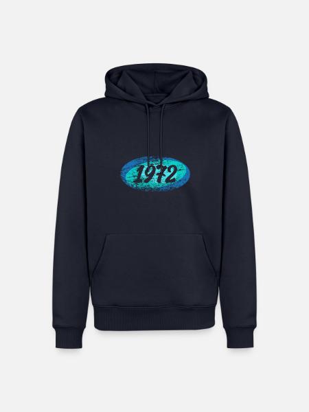 1972 1972 - Männer Premium Bio Hoodie - Navy