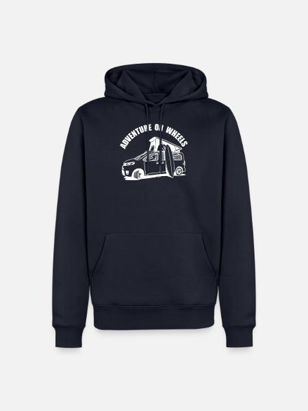 Adventure on Wheels Van - Männer Premium Bio Hoodie - Navy