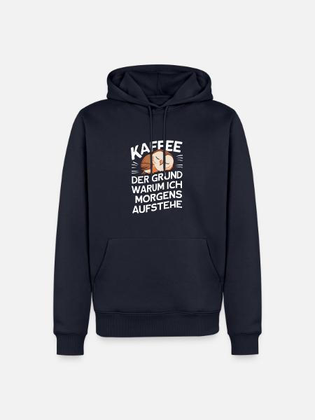 Night Owl Owl Owl Bird - Men’s Premium Organic Hoodie - navy