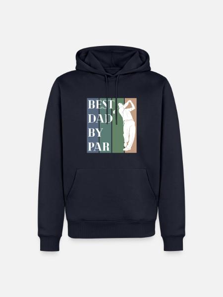 Golf Golfer Putter Golfschläger Geschenk - Männer Premium Bio Hoodie - Navy