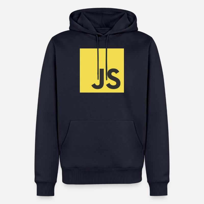 JavaScript - Programmierer (Frontend/Backend) - Männer Premium Bio Hoodie - Navy