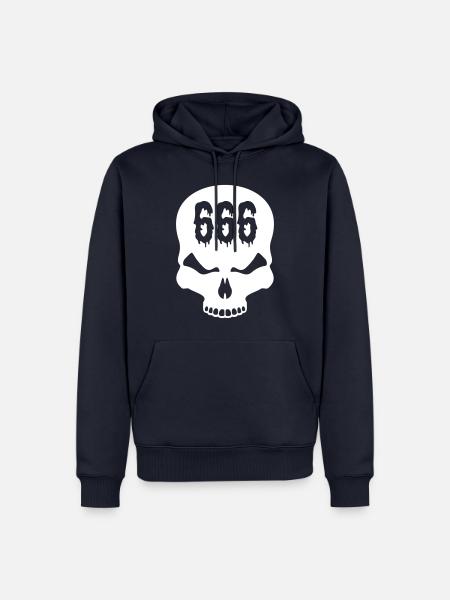 Skull - Men’s Premium Organic Hoodie - 