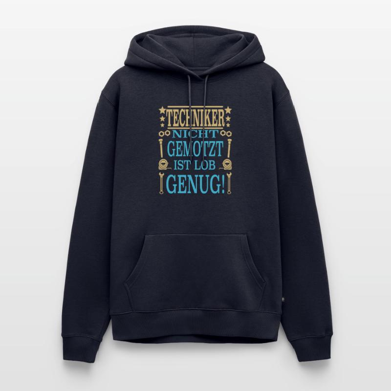 Technician School Qualification Advanced Training Engineer Men’s Premium Organic Hoodie