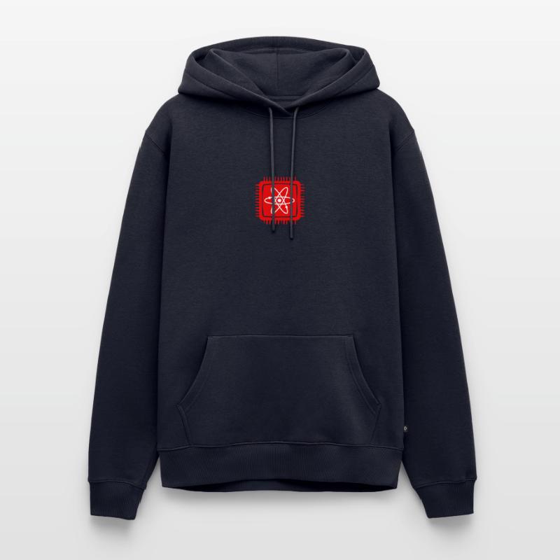 Quantencomputer Quanten Computer Physik Atom Chip Männer Premium Bio Hoodie