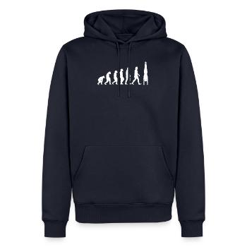 Handstand Evolution Gymnastics gymnastics Calisthenics - Men’s Premium Organic Hoodie - navy - Front - Nico (187cm)