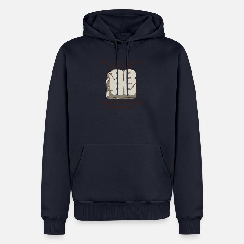 Datenschutz Internet Datenschutzbeauftragter - Männer Premium Bio Hoodie - Navy
