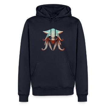 Baby Squidfish - Men’s Premium Organic Hoodie - navy - Front - Nico (187cm)