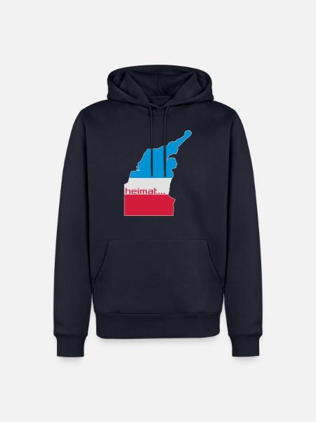 Rostock Heimat Matrosendenkmal - Männer Premium Bio Hoodie - Navy