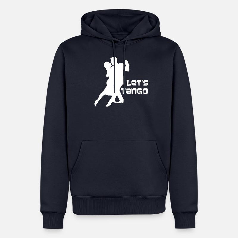 Lets Tango 2 - Farbwechsel - Männer Premium Bio Hoodie - Navy