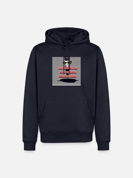 ich bin Perfekt - Männer Premium Bio Hoodie - Navy