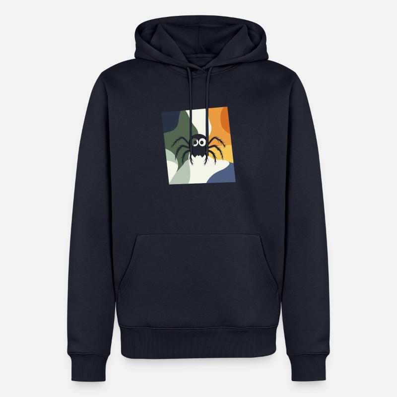 Tarentule Tarentule Insecte - Sweat à capuche Premium bio Homme - bleu marine