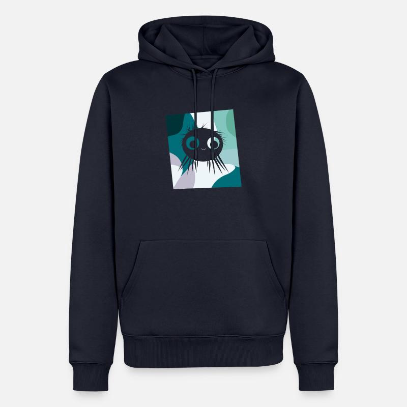 Arachnide Tarentule Tarentule - Sweat à capuche Premium bio Homme - bleu marine