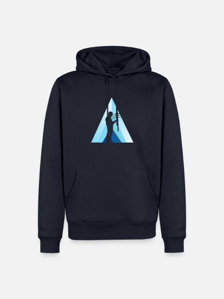 Elektroinstallation Elektrofachkraft Strom - Männer Premium Bio Hoodie - Navy