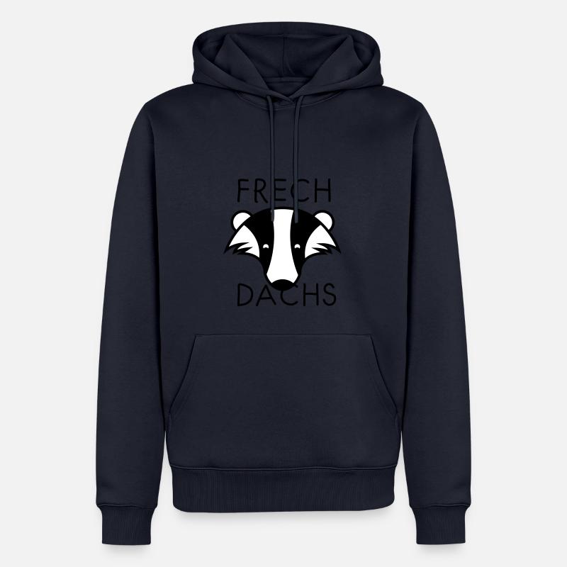 Frechdachs - Männer Premium Bio Hoodie - Navy