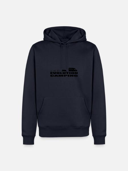 camping - Männer Premium Bio Hoodie - Navy