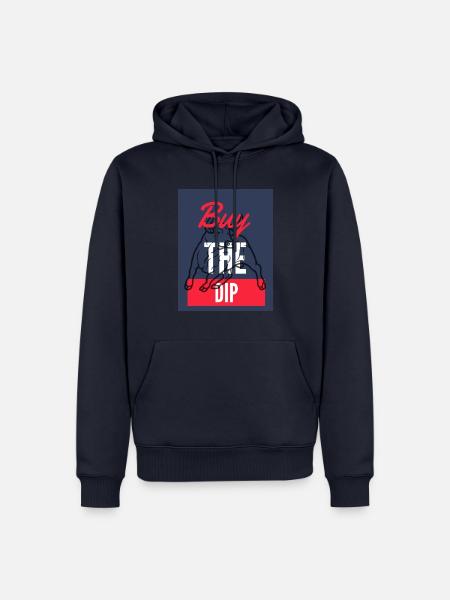 Buy The Dip 2 - Männer Premium Bio Hoodie - Navy