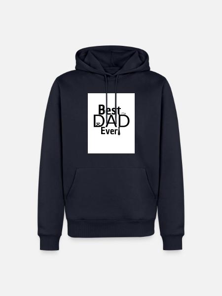 Dad - Männer Premium Bio Hoodie - Navy