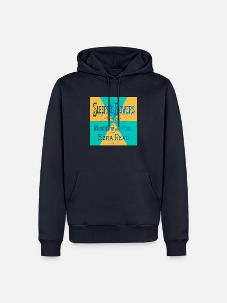 Sleeping Flowers (Notencover) - Männer Premium Bio Hoodie - Navy