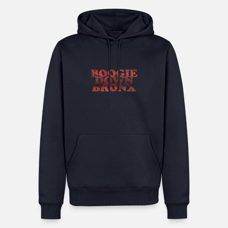 Boogie Down Bronx - Männer Premium Bio Hoodie - Navy