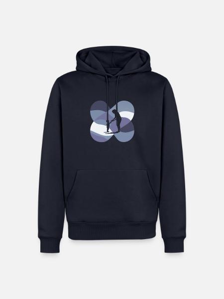 Babysitter Kinderbetreuung Kindermaedchen - Männer Premium Bio Hoodie - Navy