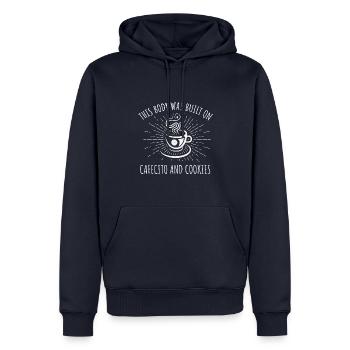 Cafecito Liebhaber Trinken Cafecito Mix Kubanischer Kaffee - Männer Premium Bio Hoodie - Navy - Vorne - Nico (187cm)