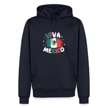 Mexico Mexico Mexican Spanish - Men’s Premium Organic Hoodie - navy - Front - Nico (187cm)