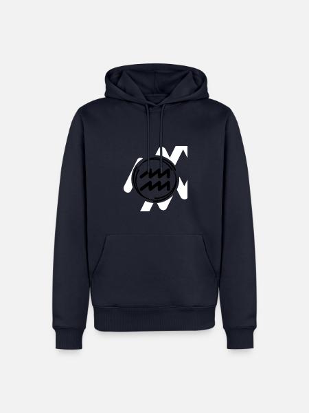 Tucana Serie Sternzeichen Wassermann - Männer Premium Bio Hoodie - Navy
