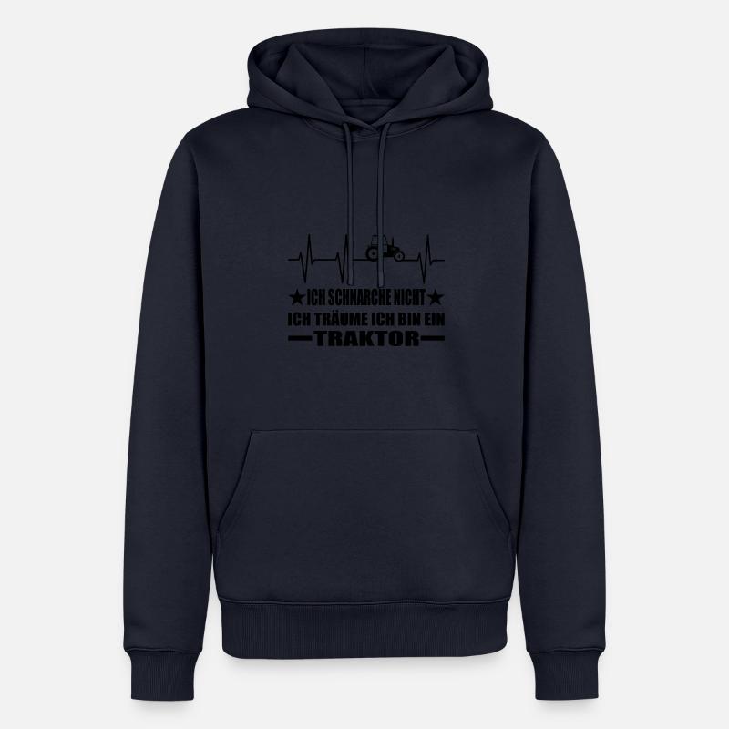 Traktor - Männer Premium Bio Hoodie - Navy