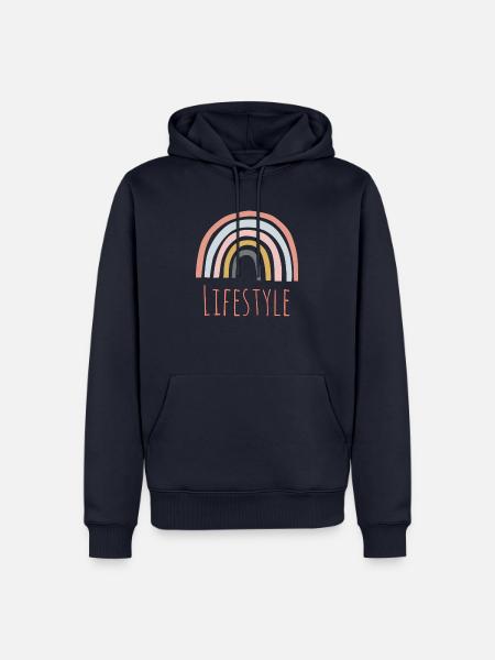 Lifestyle - Männer Premium Bio Hoodie - Navy
