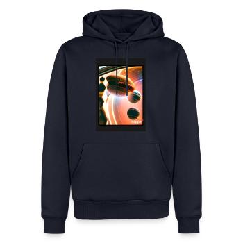 Screenshot 20230607 153833 PixeLeap - Männer Premium Bio Hoodie - Navy - Vorne - Nico (187cm)