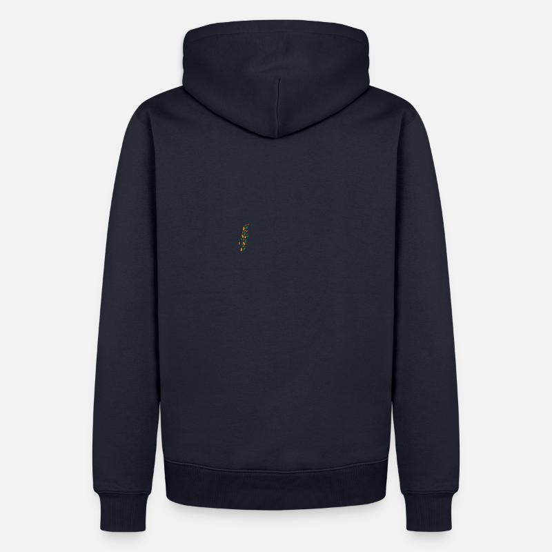 Herbst - Männer Premium Bio Hoodie - Navy